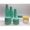 Buy cheap Straight Round Glass Lotion Pump Bottle And Cream Jar For Skincare Packaging from wholesalers