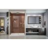 Buy cheap OEM Pivot Glass Shower Screen , Swing Shower Tempered Glass Door from wholesalers