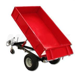 Buy cheap 2000mm Steel Farm Tipping Trailer 1000kgs Max Agricultural Dump Trailers from wholesalers