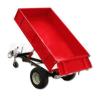 Buy cheap 2000mm Steel Farm Tipping Trailer 1000kgs Max Agricultural Dump Trailers from wholesalers