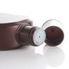 Buy cheap 200ml Brown Square Shampoo Pump Bottles 24/415 Screw Cap from wholesalers