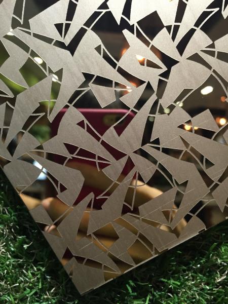 Buy cheap Titanium Coated Decoraive Pattern Stainless Steel Metal Sheet For Hotel Lobby Wall Panels from wholesalers
