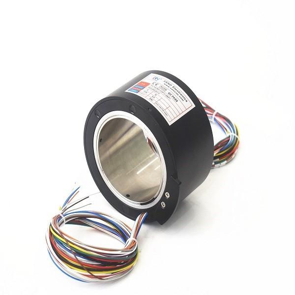 Buy cheap Wrapping Machines 60rpm Through Bore Slip Ring Stainless Steel Housing from wholesalers