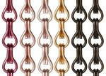 90*214cm Aluminium Chain Fly Screen for Door Curtain multicoloured