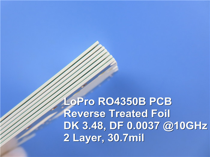 Dual Layer 30.7mil RO4350B Rogers PCB Board Lead Free