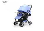EN1888 Lightweight Baby Stroller 240D Linen Fabric Lightweight Folding Pushchair