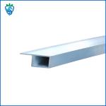 80160 Extrusion Solar Panel Aluminium Profile Square Tube 80 X 160 40x80