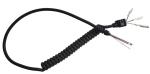4.5mm Waterproof Spring Lead Wire Industrial Wire Harness TE Terminal