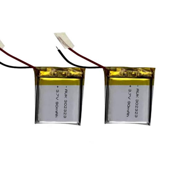 Buy cheap Lightweight 3.7V 90mAh LiPo Battery 351624 302323 Battery Green Energy from wholesalers