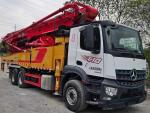 2020 Sany 51m Concrete Pump Truck second hand Boom Pumps Truck 6 Section
