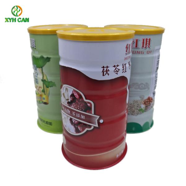Buy cheap Tin Cans for Milk Powder Food Grade Certificate Tin Jars Food Packaging For Soy Bean Powder Instant Milk Powder from wholesalers