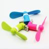 Buy cheap 2016 New products 2 in 1 OTG micro mini usb fan for cell Phones and usb port from wholesalers
