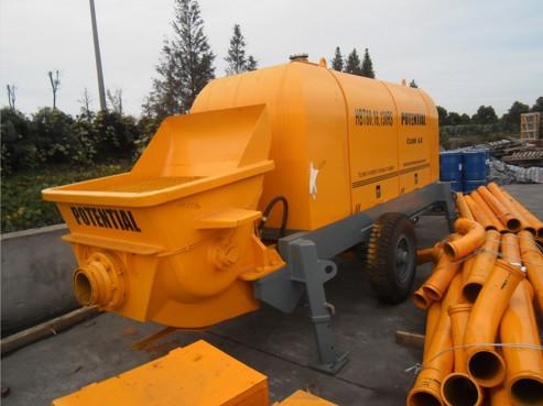 Buy cheap Pressure 1400rpm Stationary Diesel Concrete Trailer Pump With Model HBT60.16.130RS from wholesalers