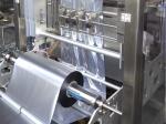 Vertical Sealing Rotary Powder Filling Machine Quad Seal Stabilo Bagger