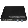 Buy cheap UTP RJ45 fiber optic media converter for cctv , gigabit network switches from wholesalers
