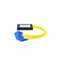 Buy cheap Low Insertion Loss Fiber Optic PLC Splitter 1260 - 1650nm Wavelength With Box product