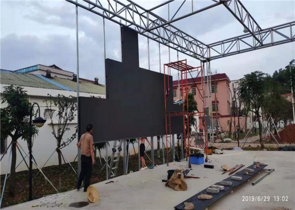 Buy cheap Modular Design Outdoor Digital Display Board / Outdoor Rental Led Display from wholesalers