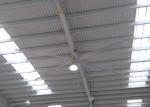 Aluminum Magnesium Alloy Blade Hvls Ceiling Fan For 1.5kw Brushless Permanent