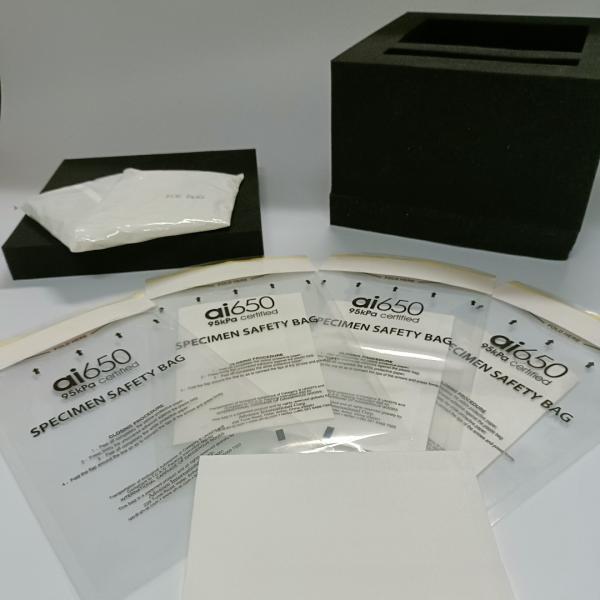 Buy cheap Waterproof Disposable 95kpa Specimen Bag For Laboratory Hospital Transport from wholesalers
