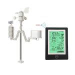 Wireless Solar Farm Weather Station For Temperature Humidity Wind Speed Rainfall