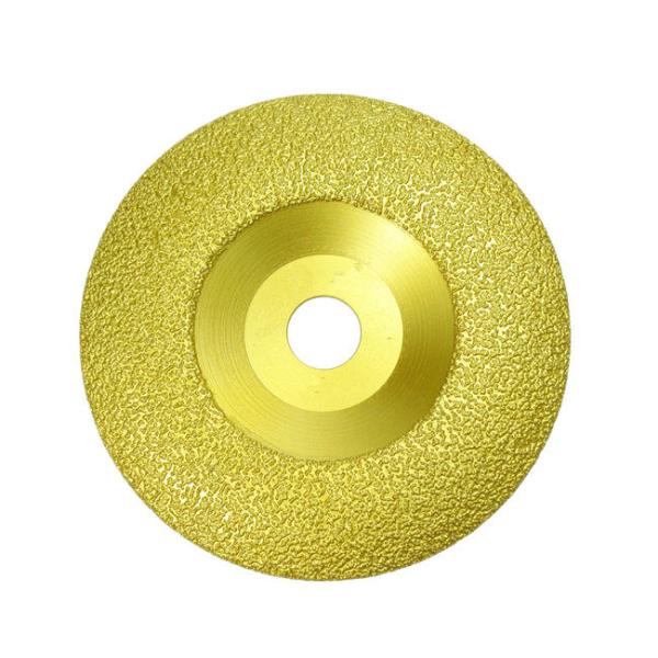 Buy cheap Curved 125mm Diamond Cup Disc Grinding Wheel Vacuum Brazed from wholesalers