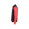 Buy cheap 180G 100 Polyester Long Sleeve T-SHIRT & POLO Red Contrast Black With Embroidery from wholesalers