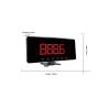 Buy cheap Wireless Table Call service button with display receiver system from wholesalers