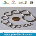 High Quality Full Sizes Big and Small Stainless Steel Split Key Ring ID