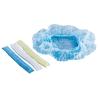 Buy cheap Fully Automatic Disposable Plastic Non-Woven Shower Cap Surgical Cap Bouffant Cap Making Machine Device from wholesalers