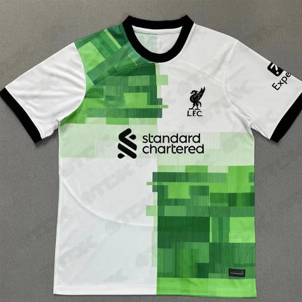Buy cheap Jacquard Twill Soccer Fan Shirts Polyester Durable Green White Jersey from wholesalers