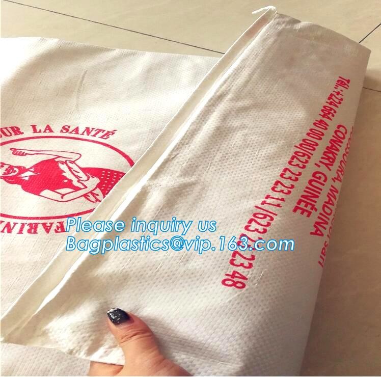 PP Plastic Type Bag With Valve Bag Type PP Woven Bags 50kg,China factory recycled pp woven bag for sugar and salt, packa