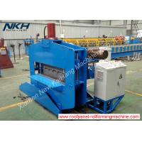 Buy cheap Blue Roofing Sheet Crimping Machine , Hydraulic Crimp Panel Curving Machine product