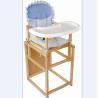 Buy cheap Convertible Babies High Chairs for Restaurant , Wooden Baby High Chair from wholesalers