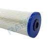 Buy cheap PE Pleated Filter Element Water Filter Cartridges With Blue Caps Anti Acid Performance from wholesalers