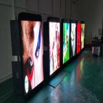 Outdoor Pole Led Screen Media Player Pixel Pitch 5mm Ip65 4G Asynchronization