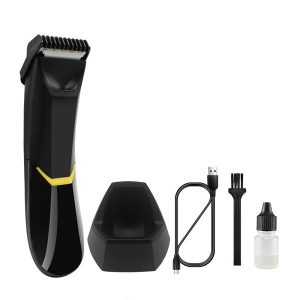 Buy cheap Electric Groin Hair Trimmer IPX4 Waterproof Body Replaceable Ceramic Blade Heads Hair Clipper from wholesalers