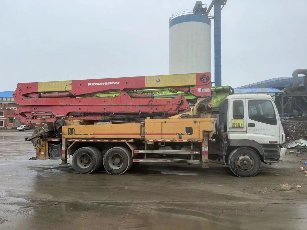 Used Heavy Machinery Putzmeister Zoomlion Concrete Boom Pump Truck
