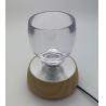 Buy cheap hotsale magnetic levitation transparent glass cup drink display stand from wholesalers