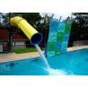 Buy cheap Fiberglass Swimming Pool Water Park Slide Tubes Small Occupation Land from wholesalers
