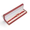 Buy cheap Unique Jewelry Bracelet Earring Box With Red Crocodile Texture Leather from wholesalers