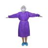 Buy cheap 50g Purple PP Isolation Gown Disposable Hospital Gowns from wholesalers