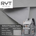 100% Polyester Woven Durable Waterproof PU For Camping Bag Carrier Backpack And