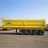 Buy cheap Hydraulic Oil Cylinder 30T Payload 25m3 Tipper Semi Trailer from wholesalers