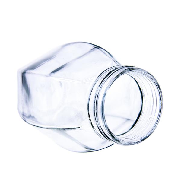 Buy cheap Durable Portable 190ml 4oz 120ml 180ml Transparent Honey Glass Jar For Jam Hot Chili Sauce from wholesalers