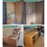 Self Adhesive Wood Texture PVC Film for Wall Decoration 1220mm Width Profiles