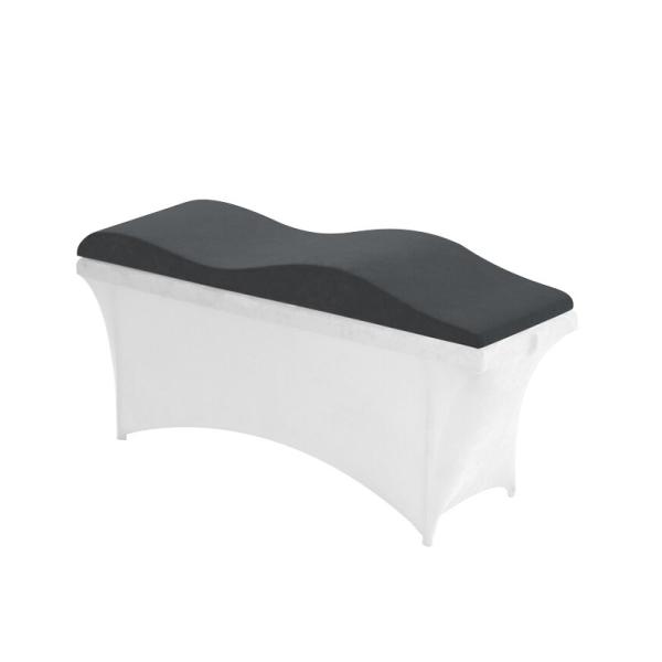 Buy cheap Beauty Salon Velvet Fabric Lash Bed Topper Memory Foam 180*60*18cm from wholesalers