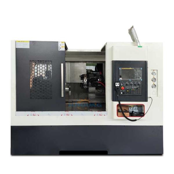 Buy cheap 7.5KW TCK56 Heavy Duty Cnc Lathe Machine Slant Bed Lathe Metalworking Over Bed 650mm from wholesalers