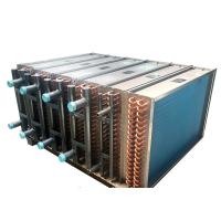 Buy cheap High Durability Copper Tube Fin Heat Exchanger For Chiller Water Cooling Area product