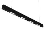 White Black Suspended LED Linear Light 3000lm IP20 UGR19 SMD2835 3030