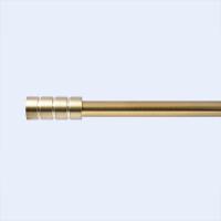 Buy cheap Rose Gold Coloured 25/28 mm Curtain Rod Set Pole Iron Curtain Tube Wholesale product